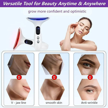 Masajeador Facial Led 7 en 1 + Regalo Sorpresa 🎁