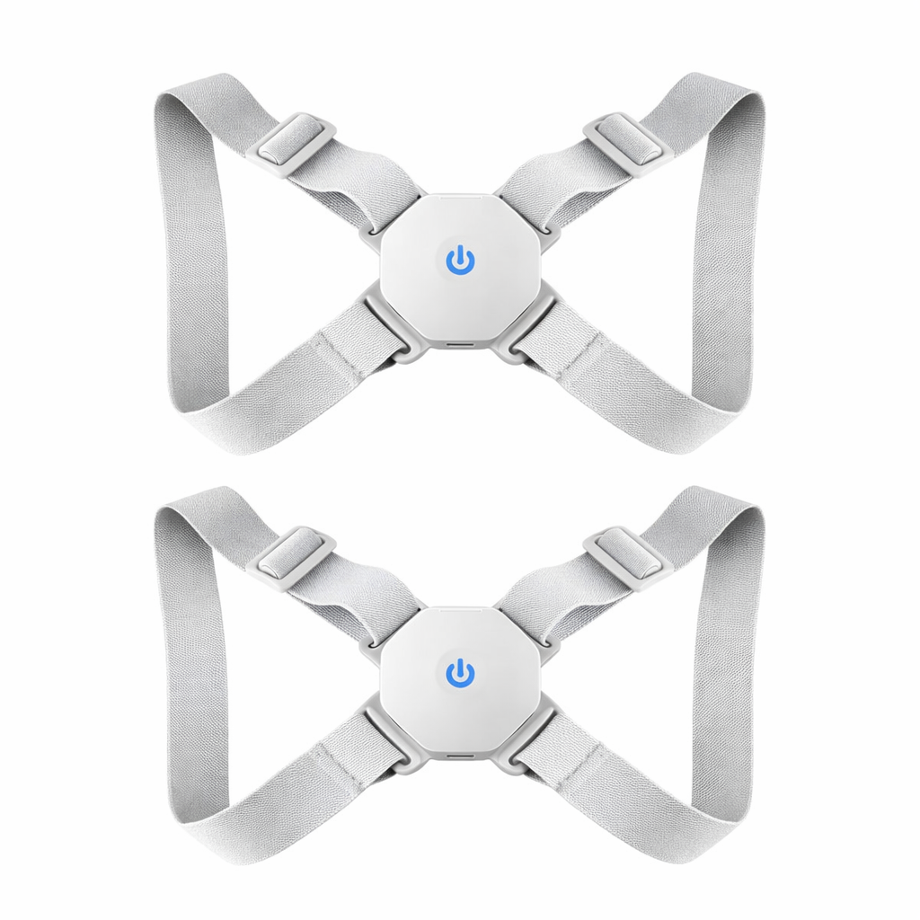 2x1 Corrector de Postura con Sensor + Mini Masajeador Gratis 🎁