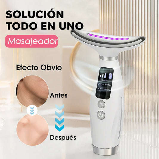 Masajeador Facial Led 7 en 1 + Regalo Sorpresa 🎁