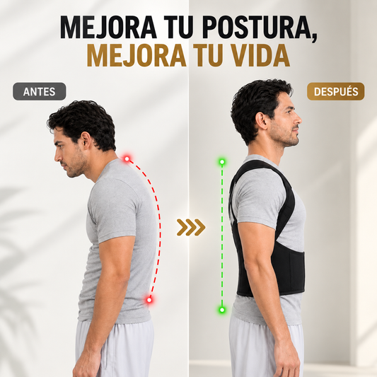 Faja Corrector de Postura Original 2 en 1 - Espalda Recta sin Dolor