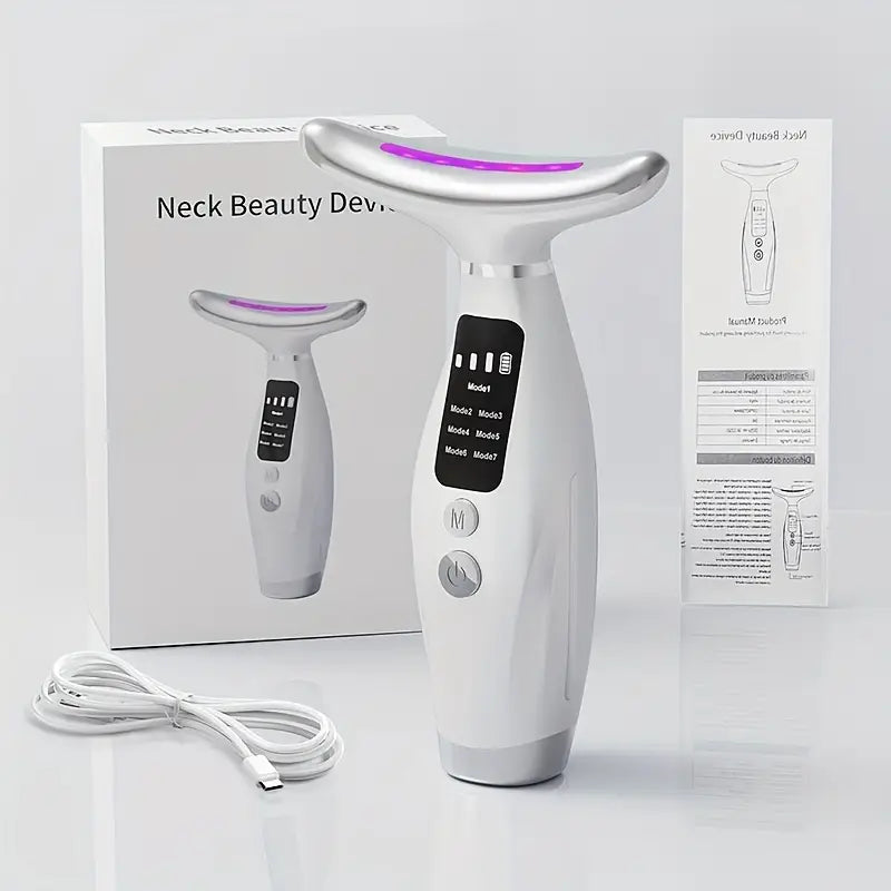 Masajeador Facial Led 7 en 1 + Regalo Sorpresa 🎁